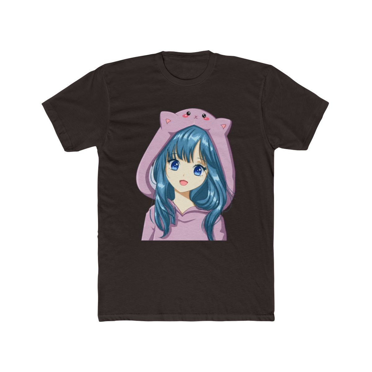 Shylily Aime Cute Cat GirL T Shirt - alternate angle 2, merchandise