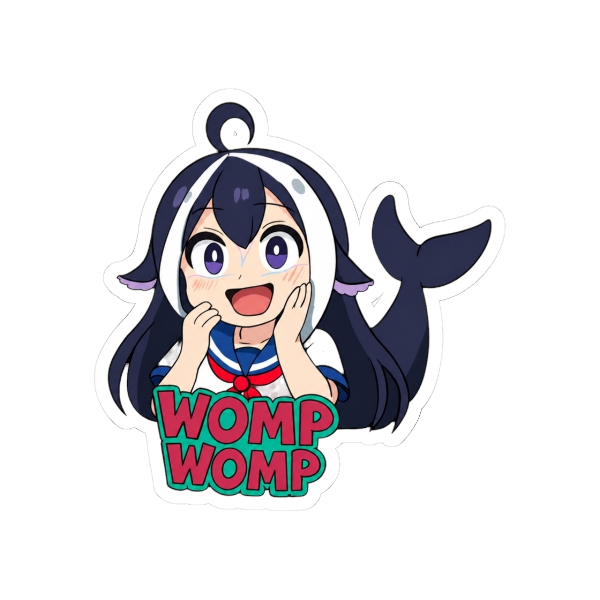 Shylily Mario Party Style Sticker "WOMP WOMP"